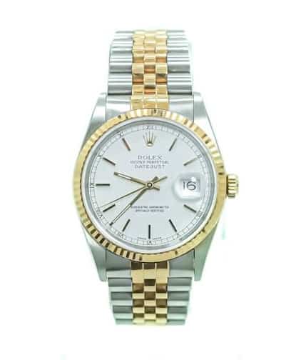 rolex 36mm datejust two tone